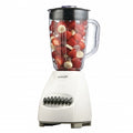 Brentwood 12 Speed Blender with Plastic Jar in White
