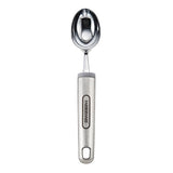 Farberware professional stainless steel soft ice cream scoop with chrome plated head, front view