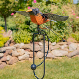 Flying Robin iron swing stake view 1