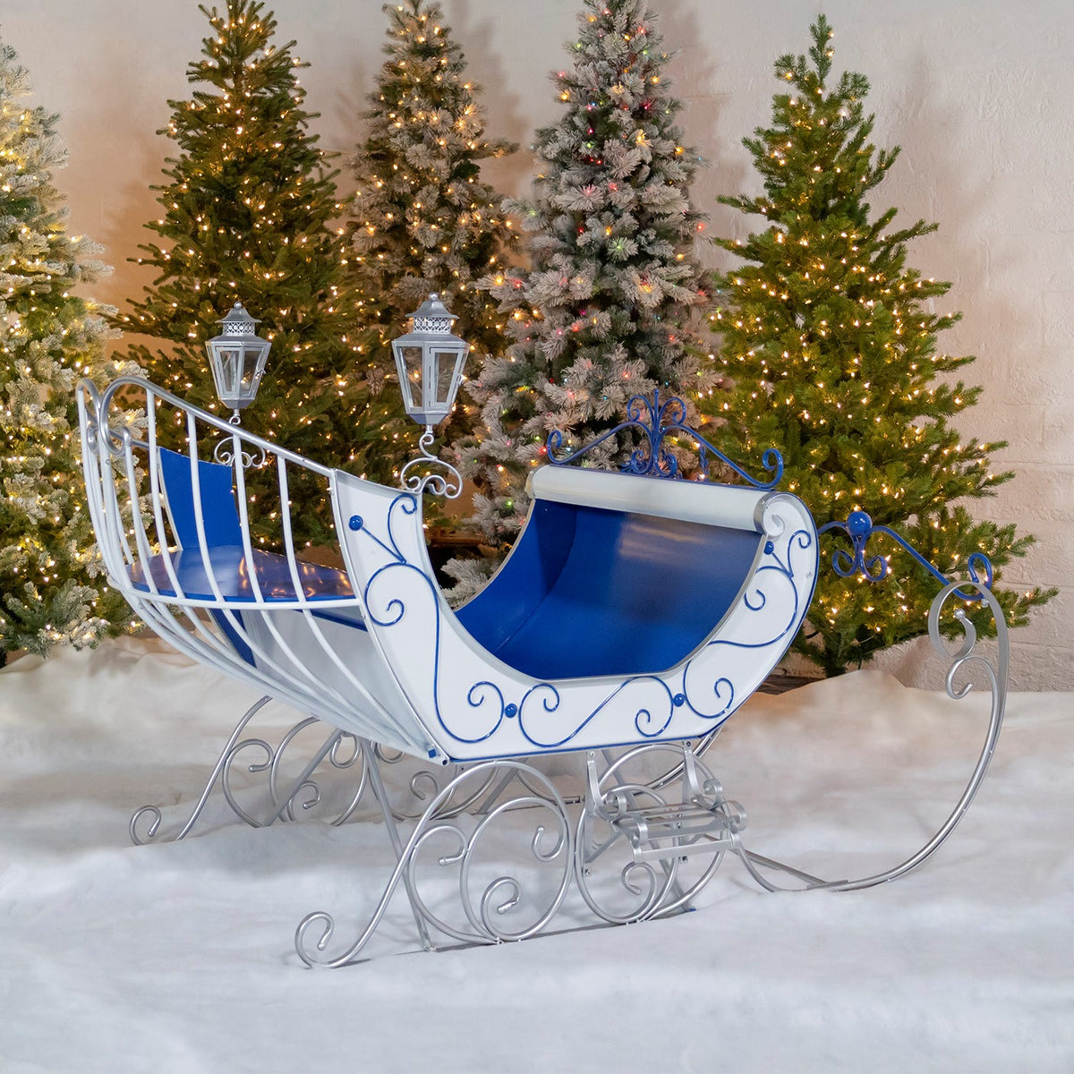 White Victorian Sleigh product photo 2