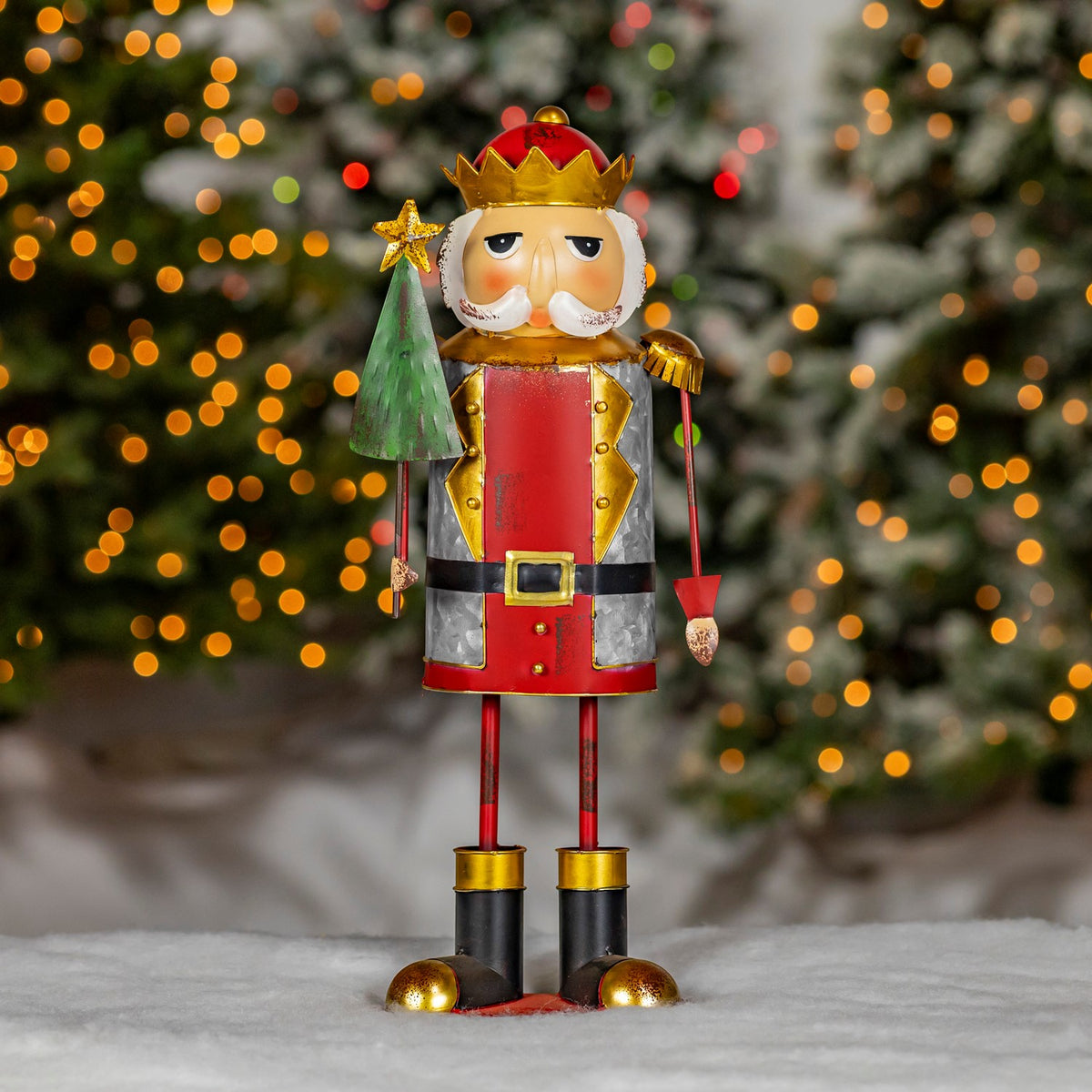 Fritz metal nutcracker figurine product photo 2