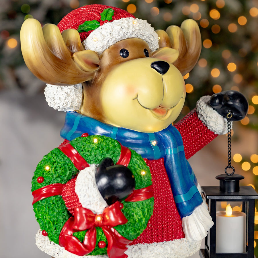 Light-Up Christmas Moose product photo 2