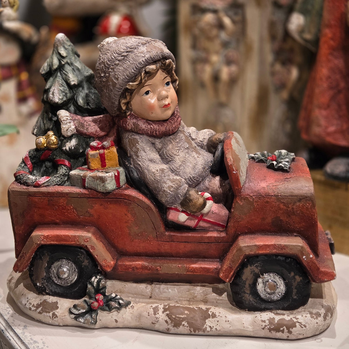 Boy in Red Truck product photo 2
