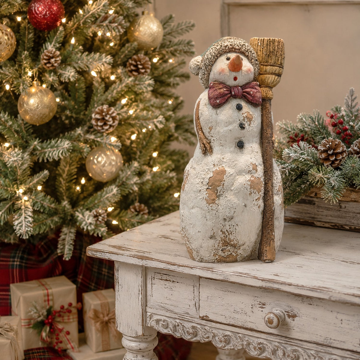 Vintage Snowman Figurine product photo 2