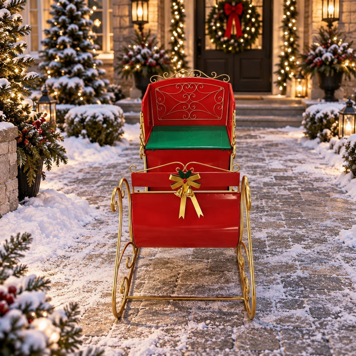 Victorian Iron Sleigh product photo 2