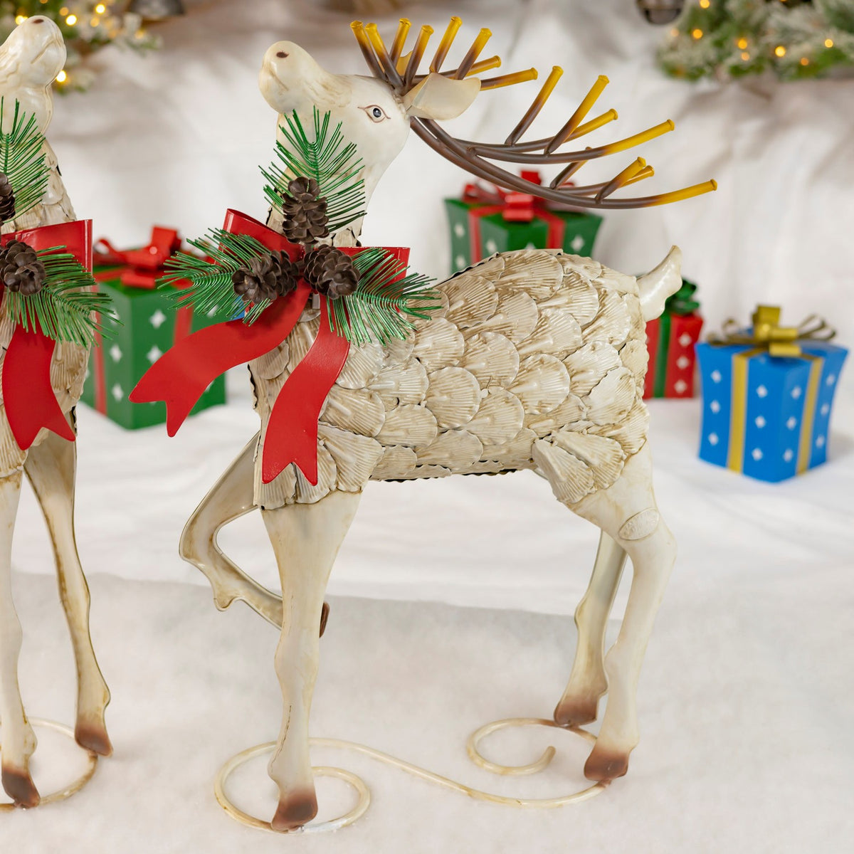 Iron Reindeer Pair product photo 3