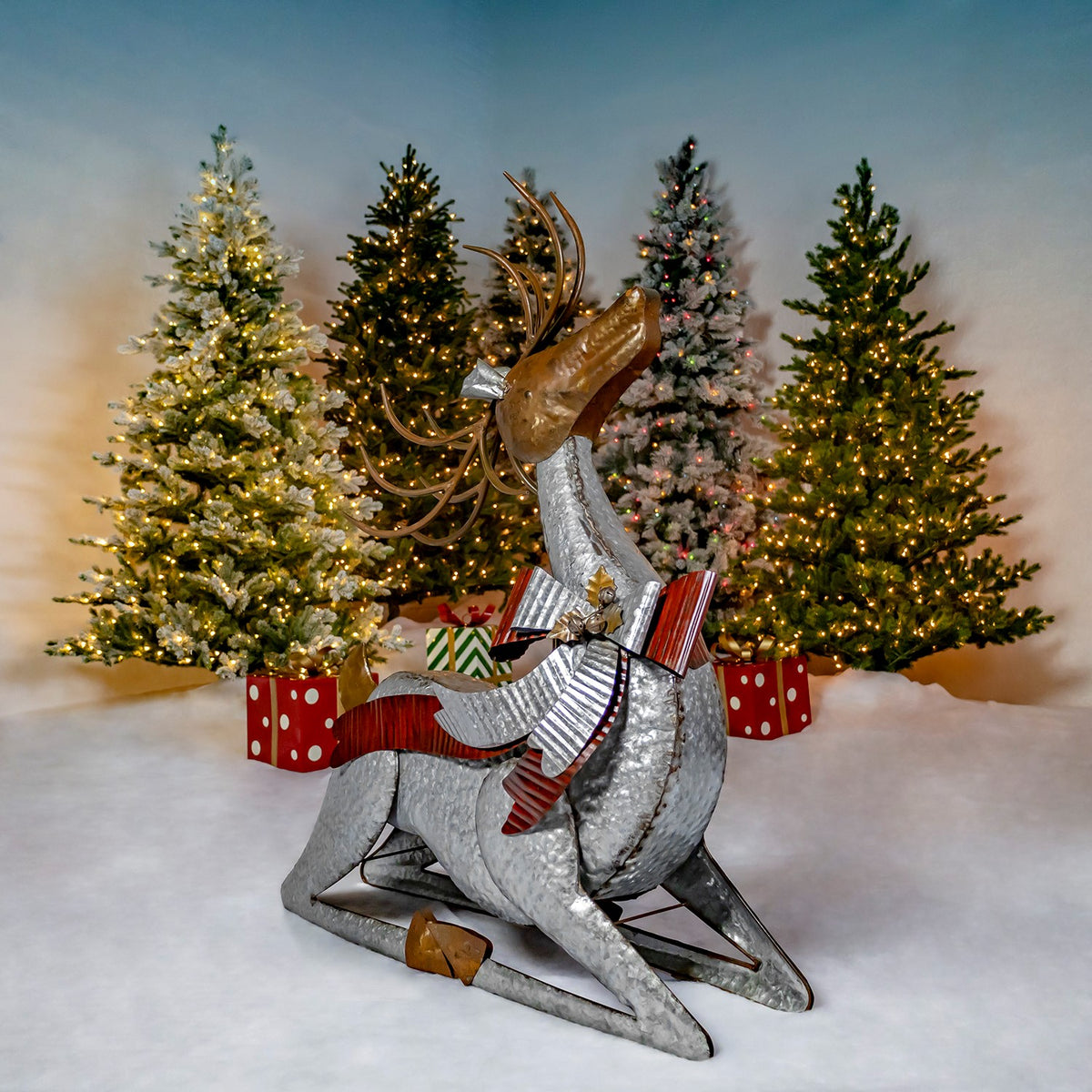 Galvanized Reindeer Set product photo 3