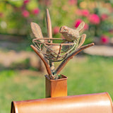 Antique Copper Iron Birdhouse Stake product photo 2