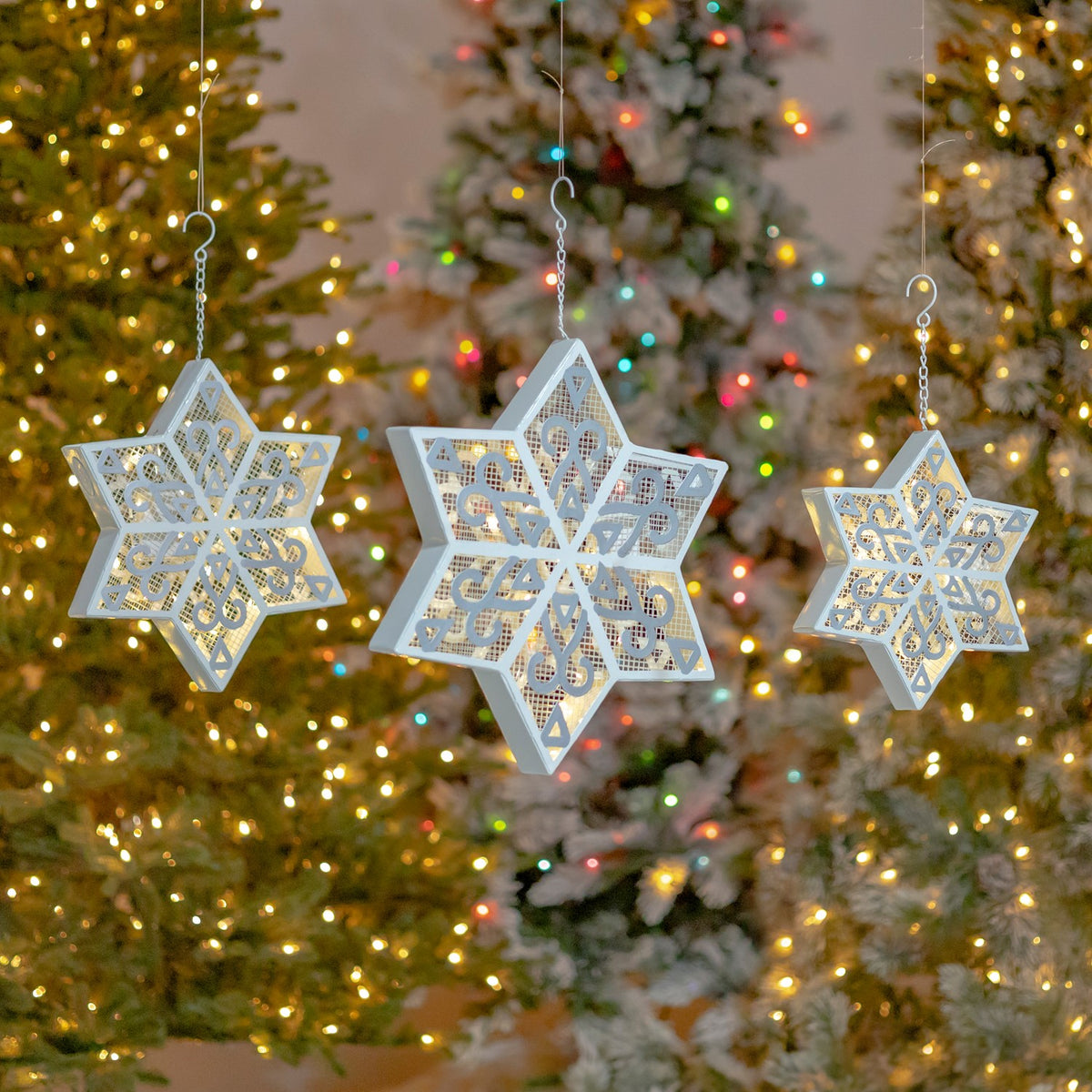 Light-Up Star Snowflakes product photo 3