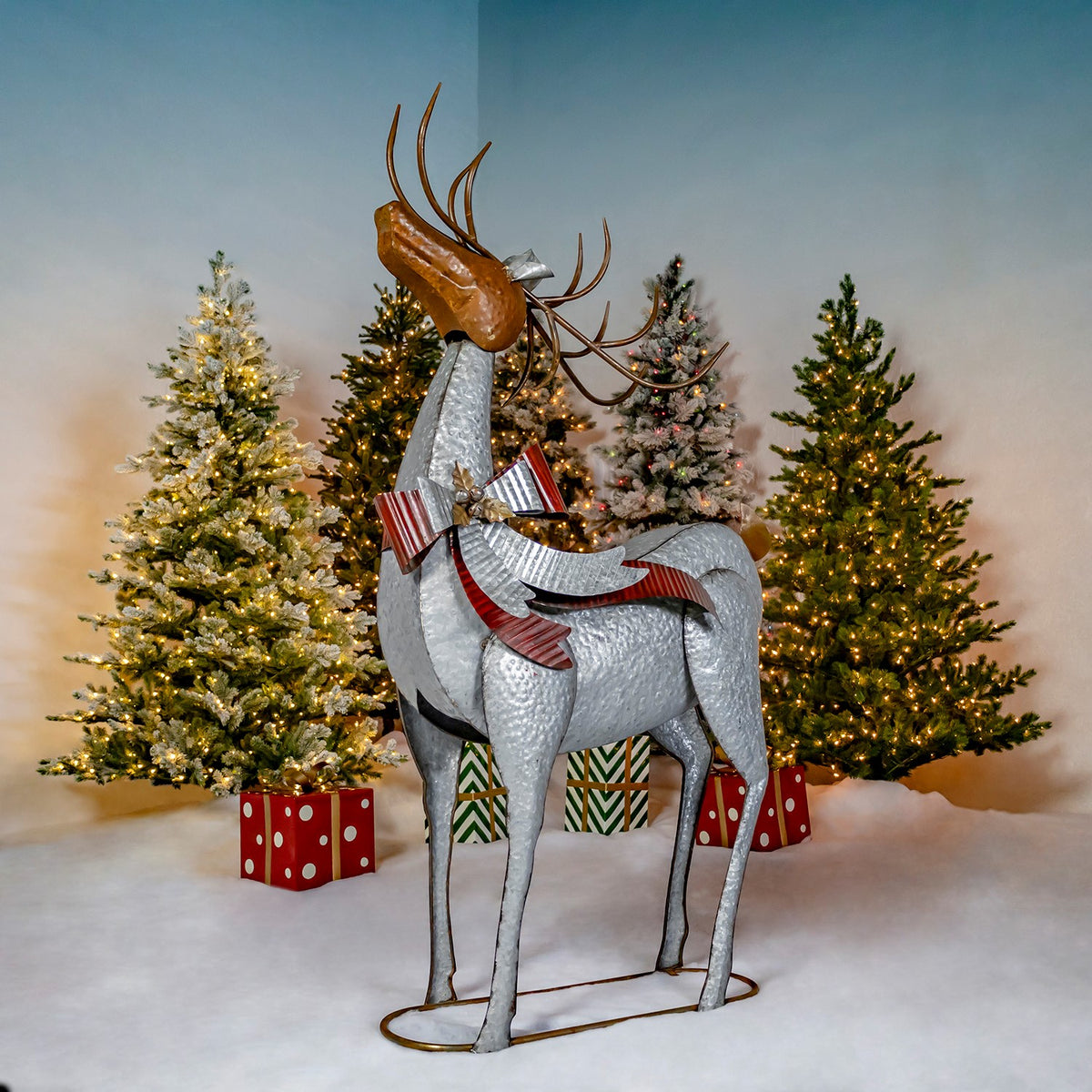 Galvanized Reindeer Set product photo 4