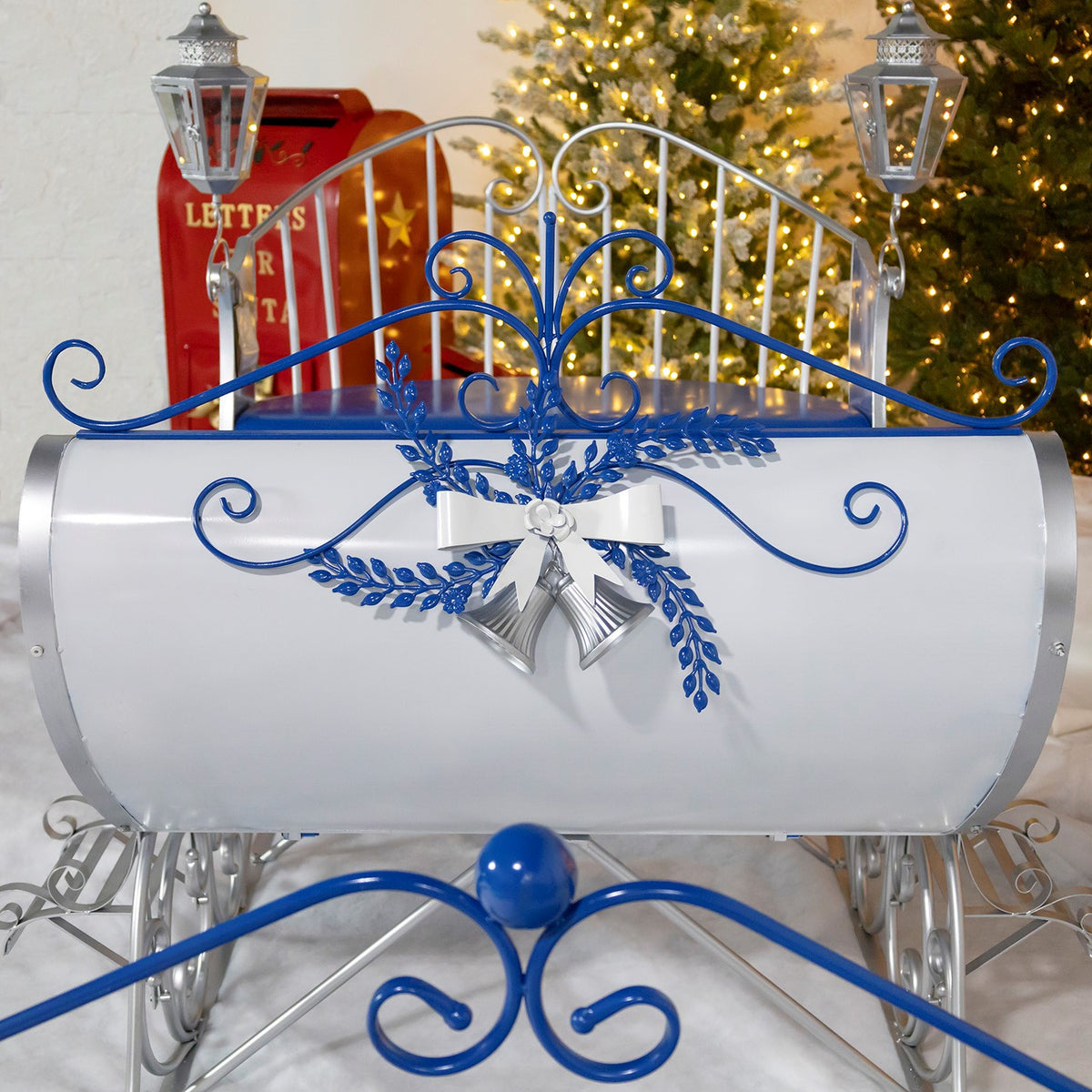 White Victorian Sleigh product photo 4