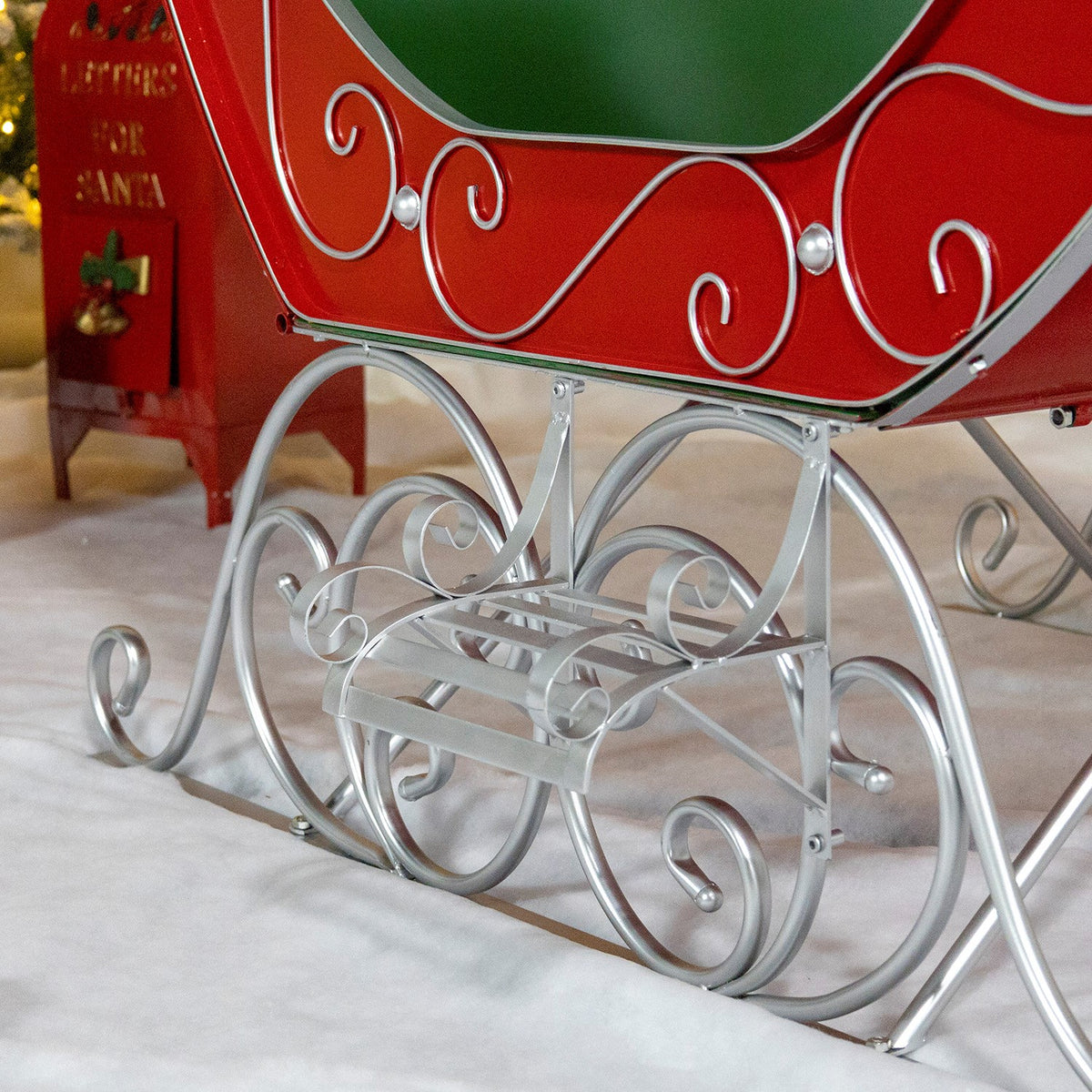 Red Victorian Sleigh product photo 4