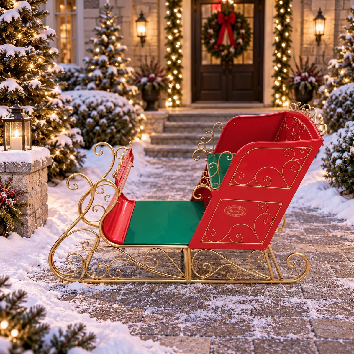Victorian Iron Sleigh product photo 4