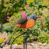 Flying Robin iron swing stake view 4