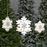 LED Backlit Iron Snowflakes product photo 5