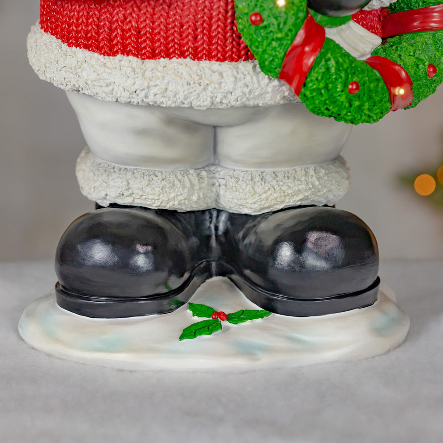 Light-Up Polyresin Snowman product photo 5