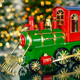 Special Delivery iron tabletop Christmas train view 5