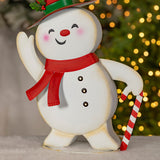 Light-Up Metal Snowmen product photo 6