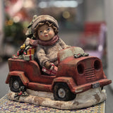 Boy in Red Truck product photo 6