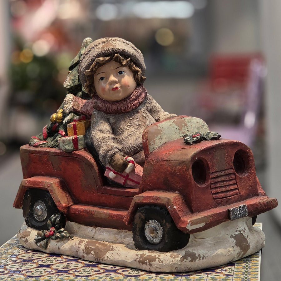 Boy in Red Truck product photo 6