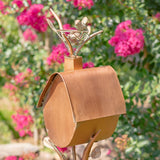 Antique Copper Iron Birdhouse Stake product photo 6