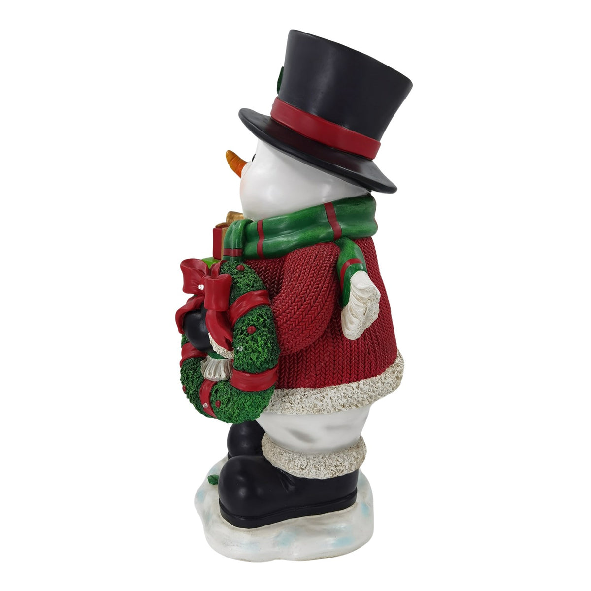 Light-Up Polyresin Snowman product photo 7