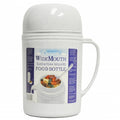 Brentwood 0.5L Wide Mouth Glass Vacuum / Foam Insulated Food Thermos